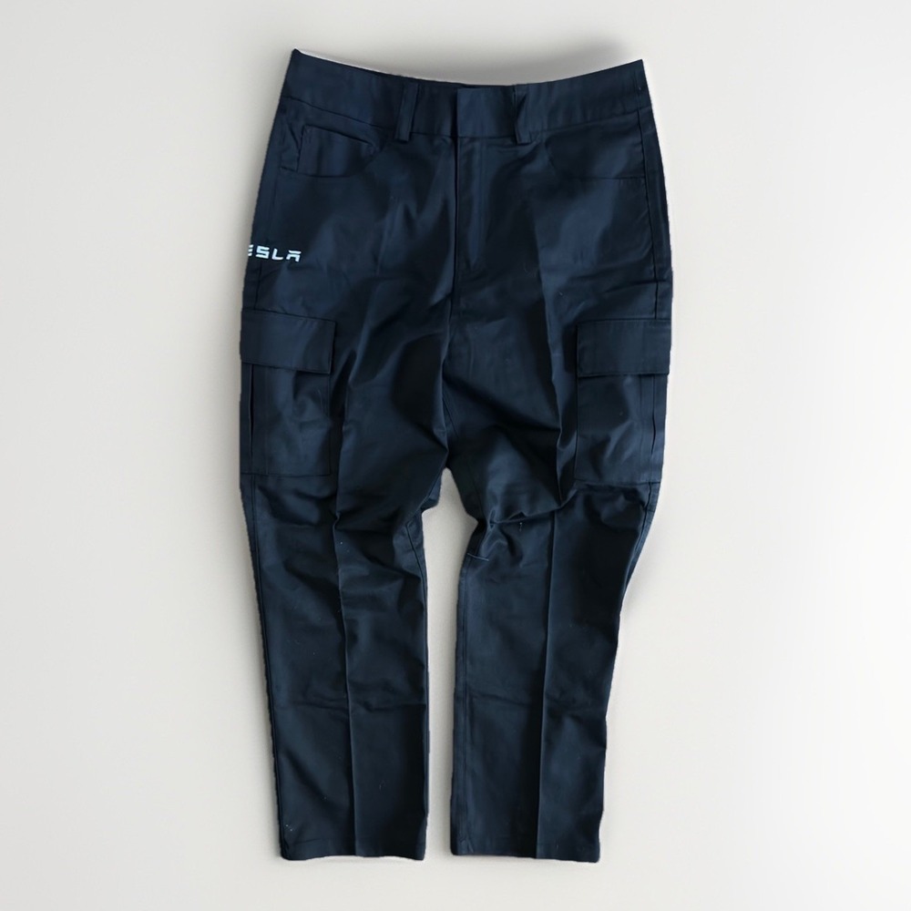 Tesla Cargo Pants Black Tactical Utility Work Pants Mens 32x28 Slim Fit